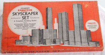 A.C. Gilbert Erector Skyscraper Set