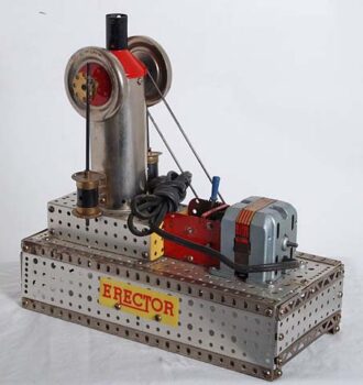 A.C. Gilbert Erector Steam Engine Store Display