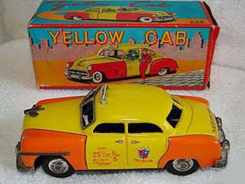 AHI (Azrak Hamway International) Yellow Cab Toy