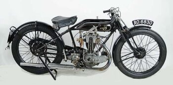 AJS Single Motorcycle 1927