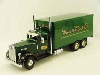 All American Kenworth Meier & Frank Co. Tandem axle box Truck