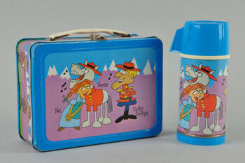 Alladin Dudley Do- Right Lunch Box With Thermos