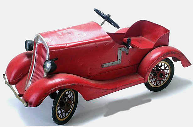 American National Pedal Car - Antique Toys Library