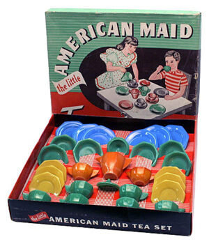 Little American Maid Octagonal Service for Six 29-Piece service
