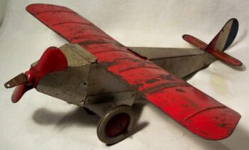 American Flyer Airplane No. 505 Steel Pull Toy 1929