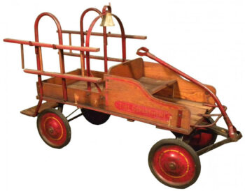 American National Fire Truck Pedal Car