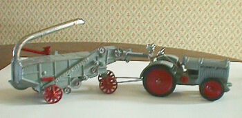 Arcade Tractor with Thresher