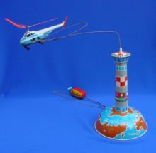 Arnold Control Tower with Helicopter Tin 1955