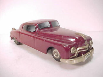 Arnold Streamlined Car Toy 1950’s German 10″ Tin