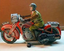 Arnold Motorcycle Toy US Zone German