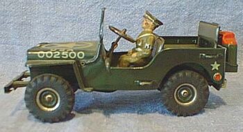 Arnold 1949 Military Police Jeep