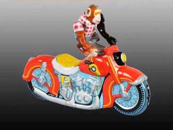 ATC Monkey Autocycle Friction Toy