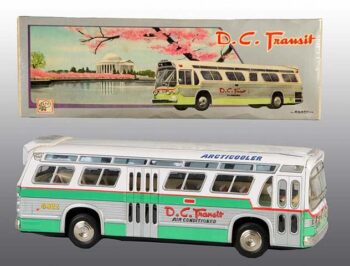 ATC D.C. Transit Bus Sight Seeing and Arcticooler Friction Toy