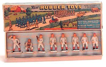 Auburn Rubber Baseball Players