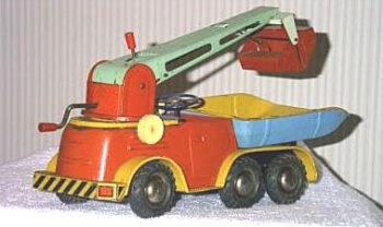 Berkenkamp-Schleuter 1954 Excavator Truck Tin