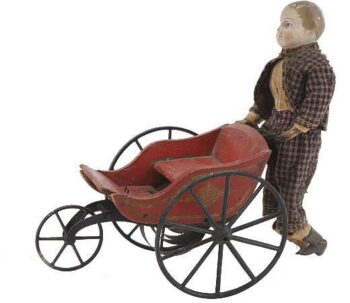 Stevens & Brown Automatic Walking Doll