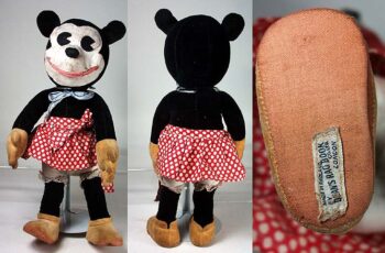 Dean’s Rag Book Minnie Mouse Doll England