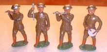Barclay 7 Piece Army Soldiers Band