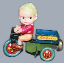 Bebii  Boy on a Trike Cart