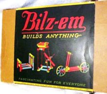 Bilz-em Wood Building Set 1934