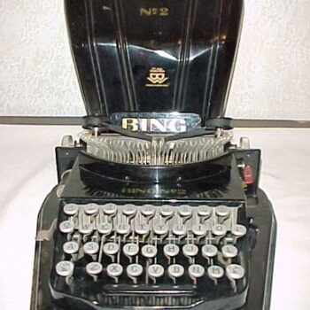Bing  2 Typewriter Case 1926