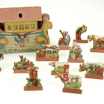 Bliss Ark with Litho Paper Animals