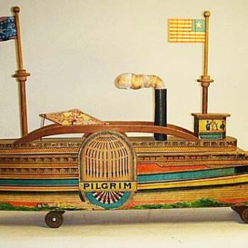 Bliss Pilgrim Boat Toy