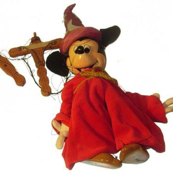 Bob Baker Mickey Mouse Sorcerer Marionette