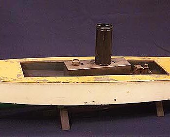 Boucher Boat Steam 28″ Toy Tin