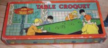 Milton Bradley Table Croquet