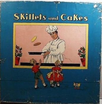 Milton Bradley Skillets and Cakes Game  1946