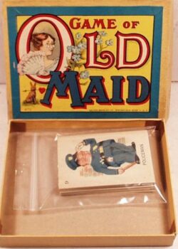 Milton Bradley Game of Old Maid 1920’s