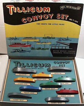Milton Bradley Tillicum Convoy Set 1940’s