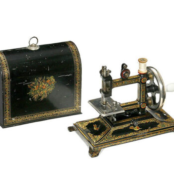 Bremer & Bruckmann German Toy Sewing Machine Colibri 1890