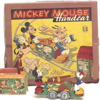 Wells-Brimley Mickey and Donald Hand Car