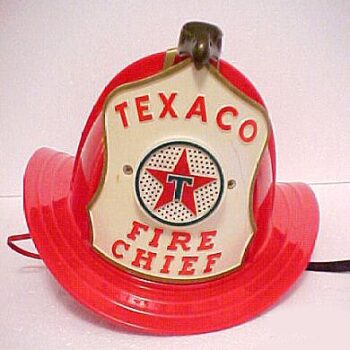Brown and Bigelow Texaco Fire Chief Helmet