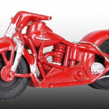JE Brubaker Prototype Motorcycle Toy Cast Metal