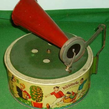 Keim & Co. Gramophone Phonograph German Tin Toy 1930’s