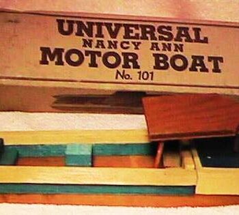 Universal Toy & Novelty Co. Nancy Ann Motor Boat 1940’s