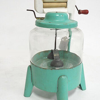 C. G. Wood Hand-Crank Toy Washer with Wringer