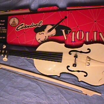 Carnival Toy Violin 1950’s