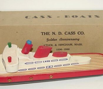 Cass Boat Wooden  1950’S