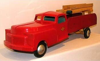 Cass Toys New York Fire Dept. Ladder Truck 1950’s