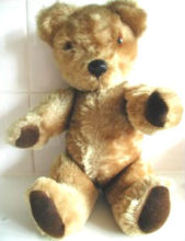 Chad Valley Honey Growling Teddy Bear Jointed