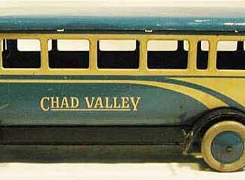 Chad Valley Motor Bus 12″ Windup