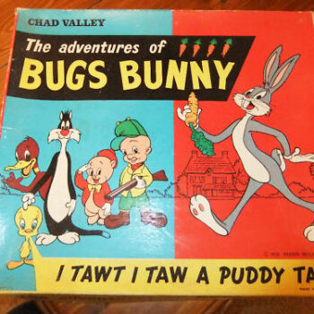 Chad Valley The Adventures of Bugs Money Board Game  1958
