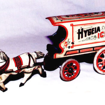 Chein Horse Drawn Ice Wagon