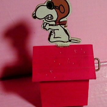 Chein Snoopy vs The Red Baron Windup