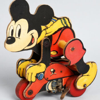Chad Valley Mickey Mouse Motorcycle