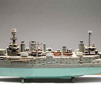 Colossal Scale Model Battleship Tin  53″
